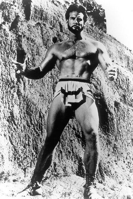Bodybuilder né en 1926, Steve Reeves a été Mr. America, Mr Monde, Mr Univer...